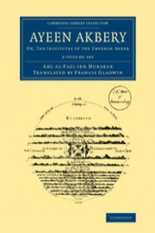 Knjiga Ayeen Akbery 2 Volume Set Abu'l-Fazl ibn Mubarak