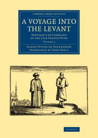 Carte Voyage into the Levant Joseph Pitton de Tournefort