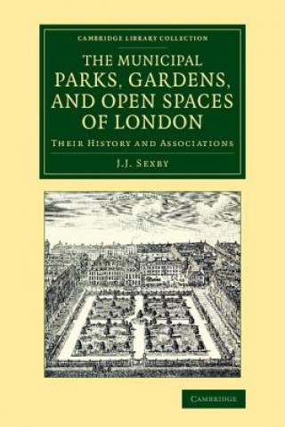 Carte Municipal Parks, Gardens, and Open Spaces of London J. J. Sexby