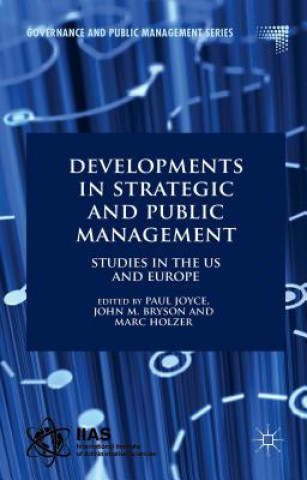 Kniha Developments in Strategic and Public Management Paul Joyce
