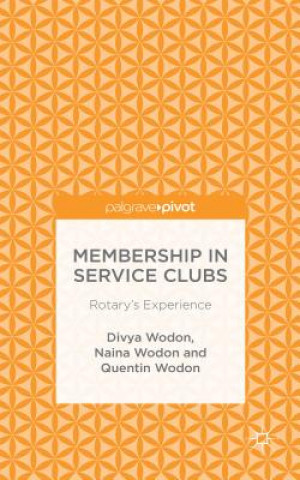 Kniha Membership in Service Clubs Quentin Wodon