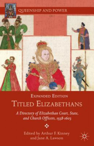 Libro Titled Elizabethans Arthur Kinney