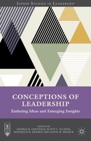 Kniha Conceptions of Leadership George R Goethals