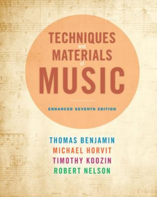 Kniha Techniques and Materials of Music Thomas E. Benjamin