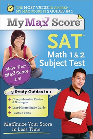 Könyv My Max Score SAT Math 1 & 2 Subject Test Chris Monahan