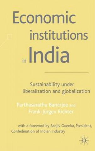 Kniha Economic Institutions in India P. Banerjee