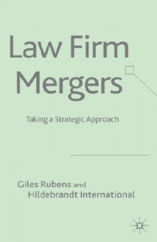 Książka Law Firm Mergers Giles Rubens