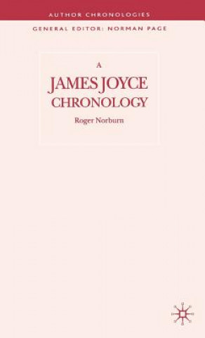 Könyv James Joyce Chronology Roger Norburn