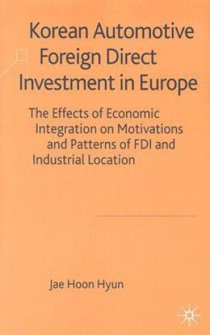 Carte Korean Automotive Foreign Direct Investment in Europe Jae Hoon Hyun