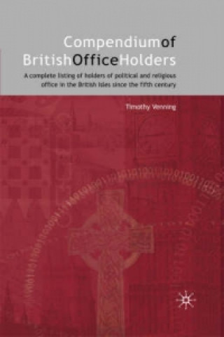 Książka Compendium of British Office Holders Timothy Venning