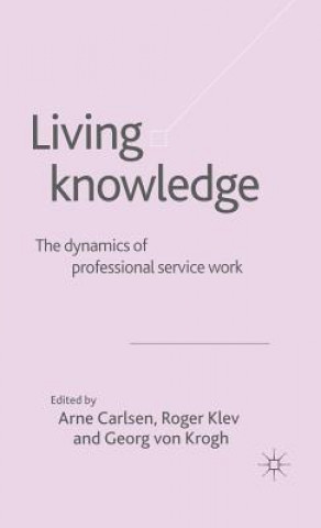 Livre Living Knowledge Georg Von Krogh