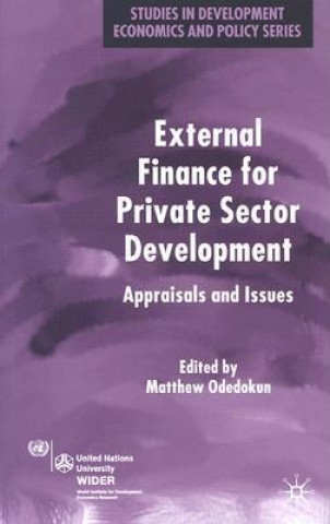 Könyv External Finance for Private Sector Development M. Odedokun