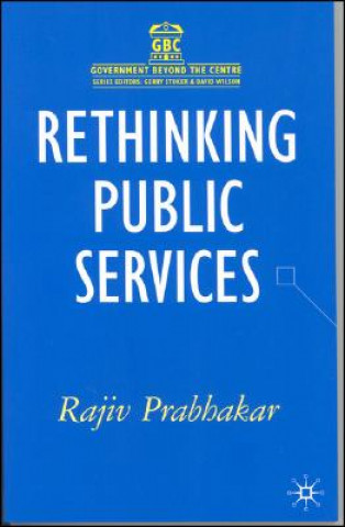 Buch Rethinking Public Services Rajiv Prabhakar