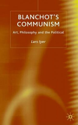 Kniha Blanchot's Communism Lars Iyer