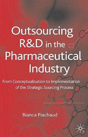 Kniha Outsourcing of R&D in the Pharmaceutical Industry Bianca Piachaud