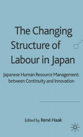 Kniha Changing Structure of Labour in Japan R. Haak