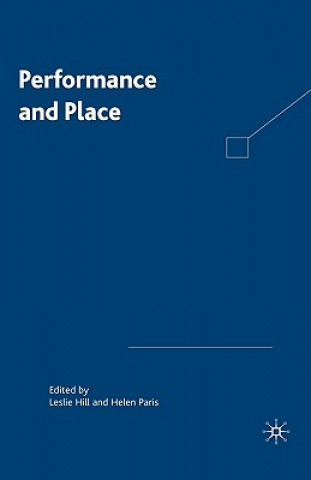 Buch Performance and Place L. Hill