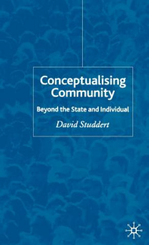 Książka Conceptualising Community David Studdert