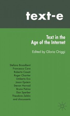 Knjiga Text-E G. Origgi