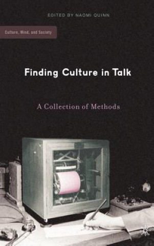 Livre Finding Culture in Talk N. Quinn