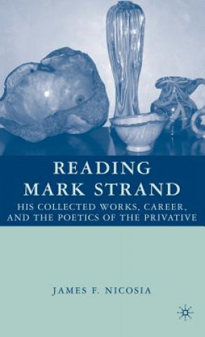 Buch Reading Mark Strand James F. Nicosia