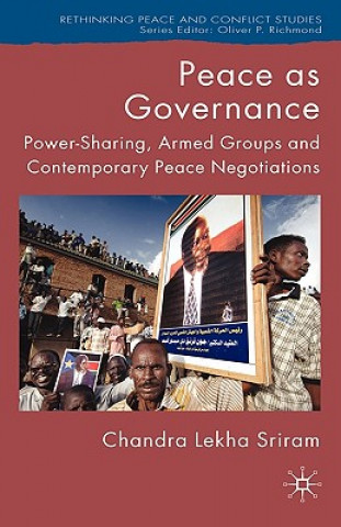 Könyv Peace as Governance Chandra Lekha Sriram