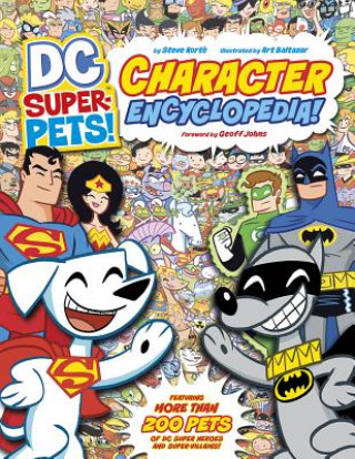 Könyv DC Super-Pets Character Encylopedia Steve Korte