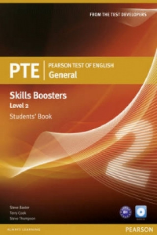 Kniha Pearson Test of English General Skills Booster 2 Students' Book and CD Pack Terry Cook