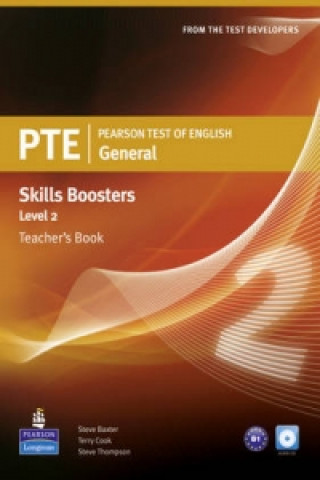 Kniha Pearson Test of English General Skills Booster 2 Teacher's Book and CD Pack Terry Cook