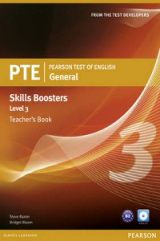 Kniha Pearson Test of English General Skills Booster 3 Teacher's Book and CD Pack Steve Baxter