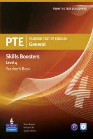 Kniha Pearson Test of English General Skills Booster 4 Teacher's Book and CD Pack Susan Davies