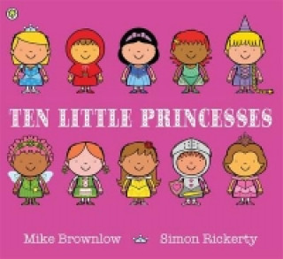 Książka Ten Little Princesses Mike Brownlow