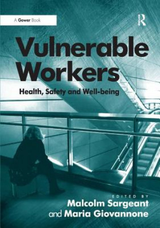 Kniha Vulnerable Workers Malcolm Sargeant