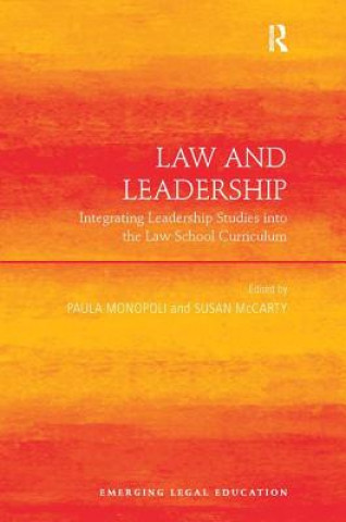 Kniha Law and Leadership Susan Mccarty