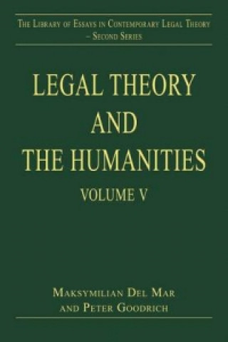 Könyv Legal Theory and the Humanities Peter Goodrich