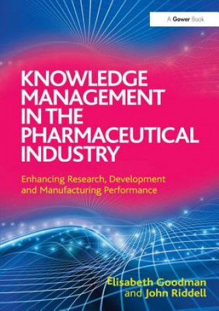 Książka Knowledge Management in the Pharmaceutical Industry Elisabeth Goodman