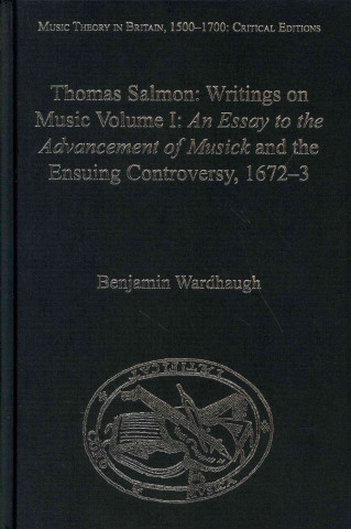 Carte Thomas Salmon: Writings on Music Benjamin Wardhaugh