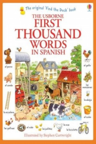 Könyv First Thousand Words in Spanish Heather Amery
