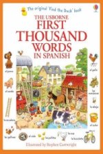 Kniha First Thousand Words in Spanish Heather Amery