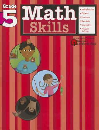 Book Math Skills: Grade 5 (Flash Kids Harcourt Family Learning) Flash Kids Editors