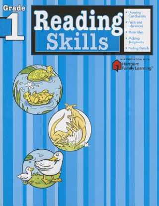 Kniha Reading Skills: Grade 1 (Flash Kids Harcourt Family Learning) Flash Kids Editors