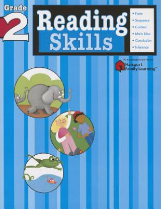 Kniha Reading Skills: Grade 2 (Flash Kids Harcourt Family Learning) Flash Kids Editors