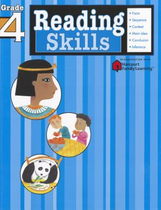 Book Reading Skills: Grade 4 (Flash Kids Harcourt Family Learning) Flash Kids Editors