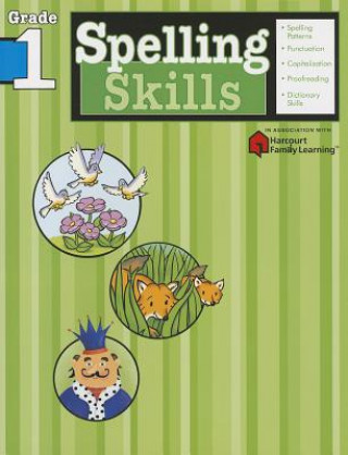 Книга Spelling Skills: Grade 1 (Flash Kids Harcourt Family Learning) Flash Kids Editors