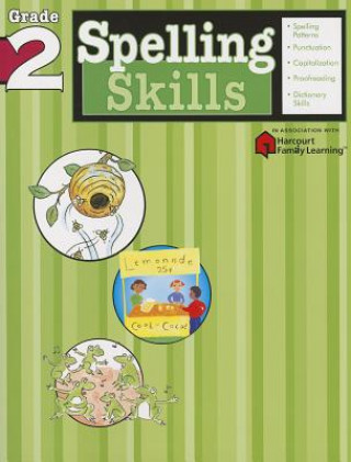 Knjiga Spelling Skills: Grade 2 (Flash Kids Harcourt Family Learning) Flash Kids Editors