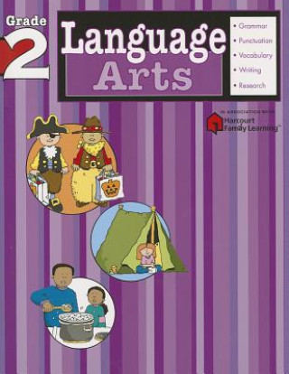 Kniha Language Arts: Grade 2 (Flash Kids Harcourt Family Learning) Flash Kids