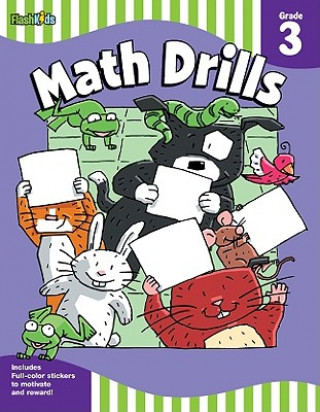 Knjiga Math Drills: Grade 3 (Flash Skills) Flash Kids