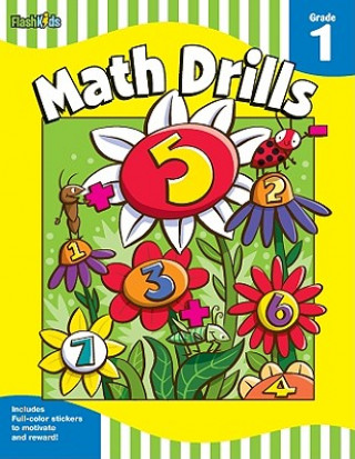 Könyv Math drills: Grade 1 Flash Kids