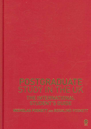 Livre Postgraduate Study in the UK Nicholas H. Foskett