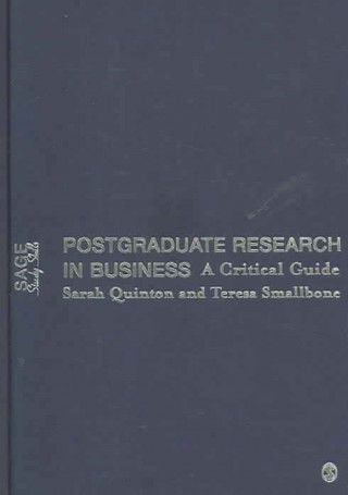 Carte Postgraduate Research in Business Sarah Quinton
